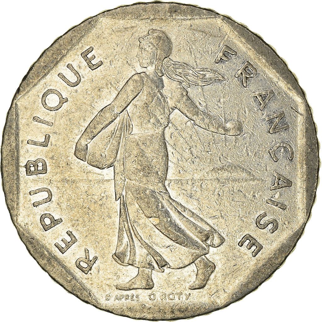 French Coin 2 Francs | KM942.1 | France | 1977 - 2001