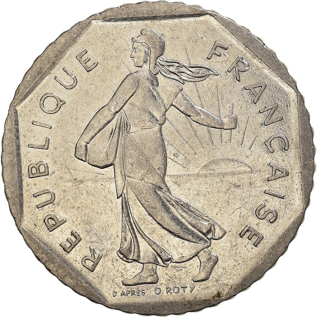 French Coin 2 Francs | KM942.1 | France | 1977 - 2001