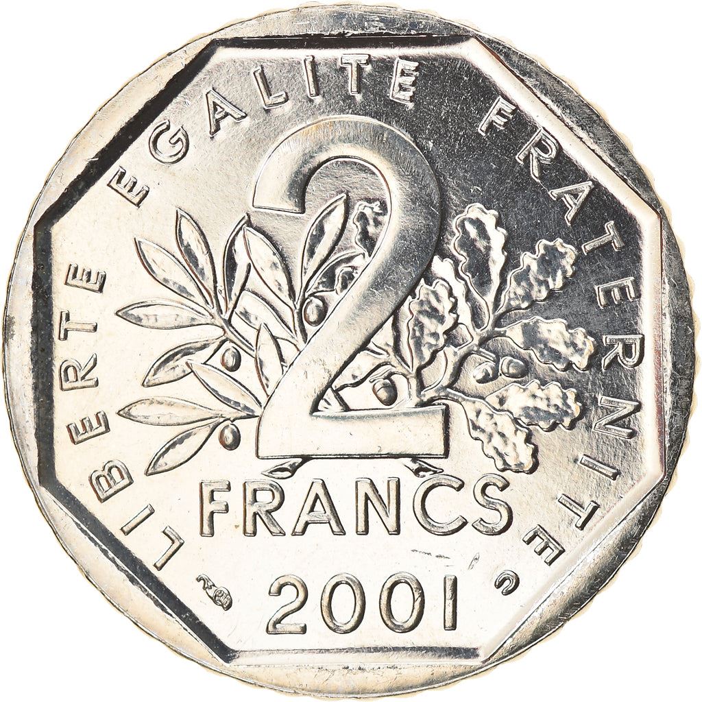 French Coin 2 Francs | KM942.1 | France | 1977 - 2001