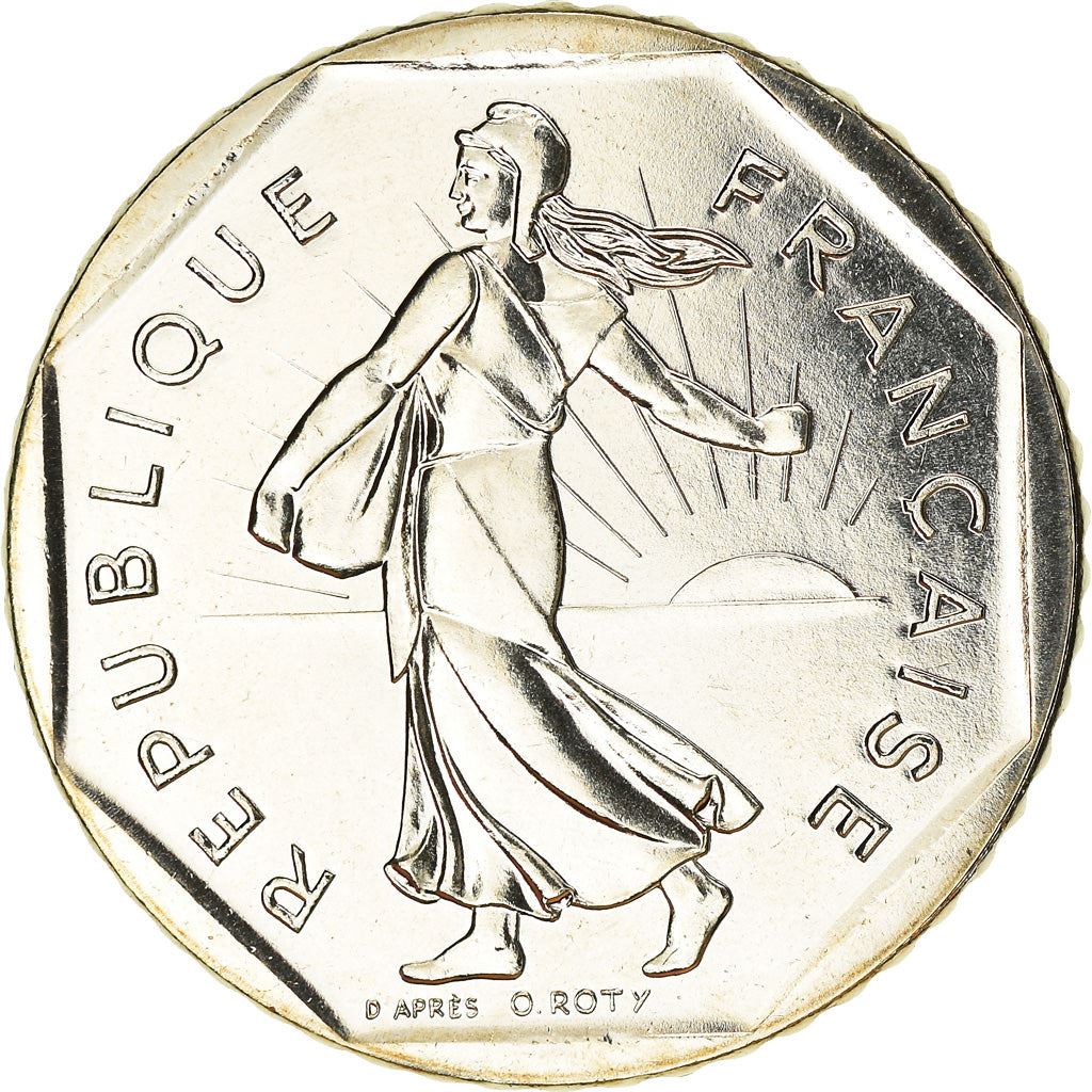 French Coin 2 Francs | KM942.1 | France | 1977 - 2001