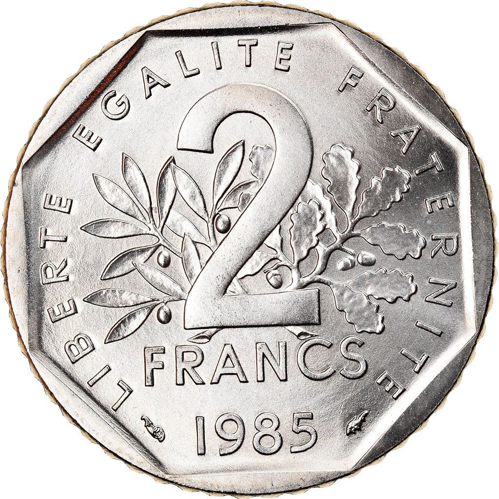 French Coin 2 Francs | KM942.1 | France | 1977 - 2001