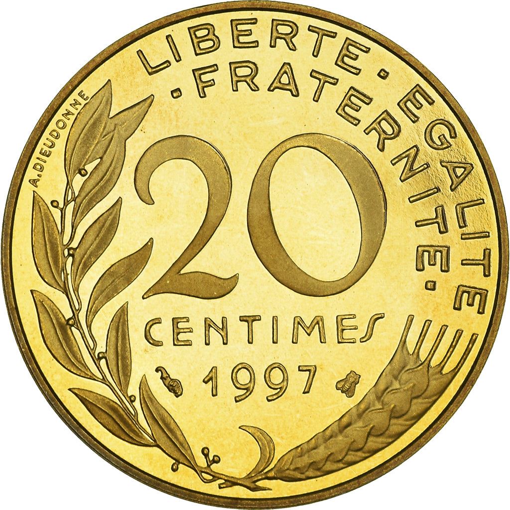 French Coin 20 Centimes | KM930 | France | 1962 - 2001