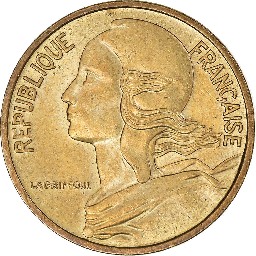 French Coin 5 Centimes | KM933 | France | 1966 - 2001