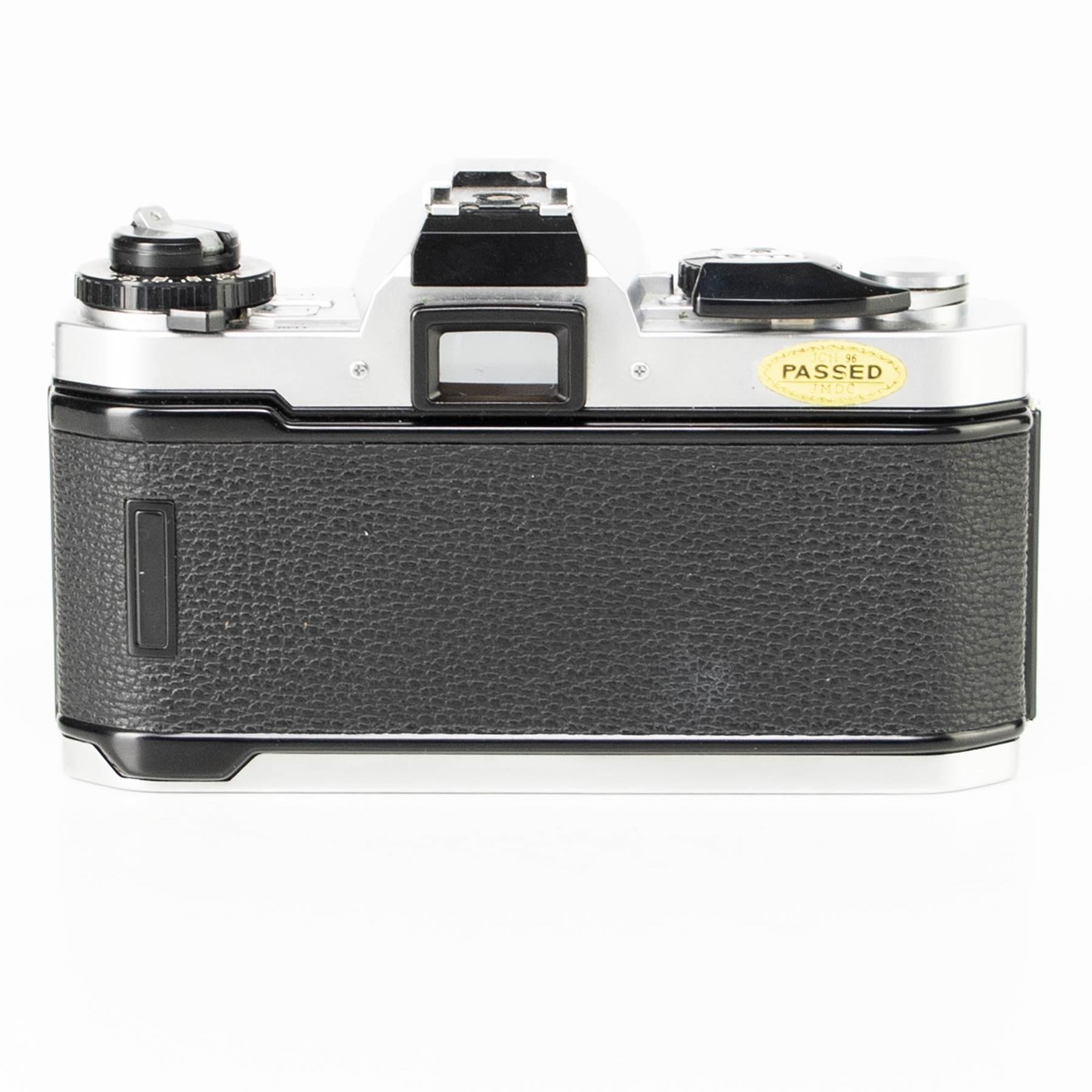 Fujica AX-1 Camera | X-Fujinon 55mm f2.2 lens | White | Japan | X Mount | 1980