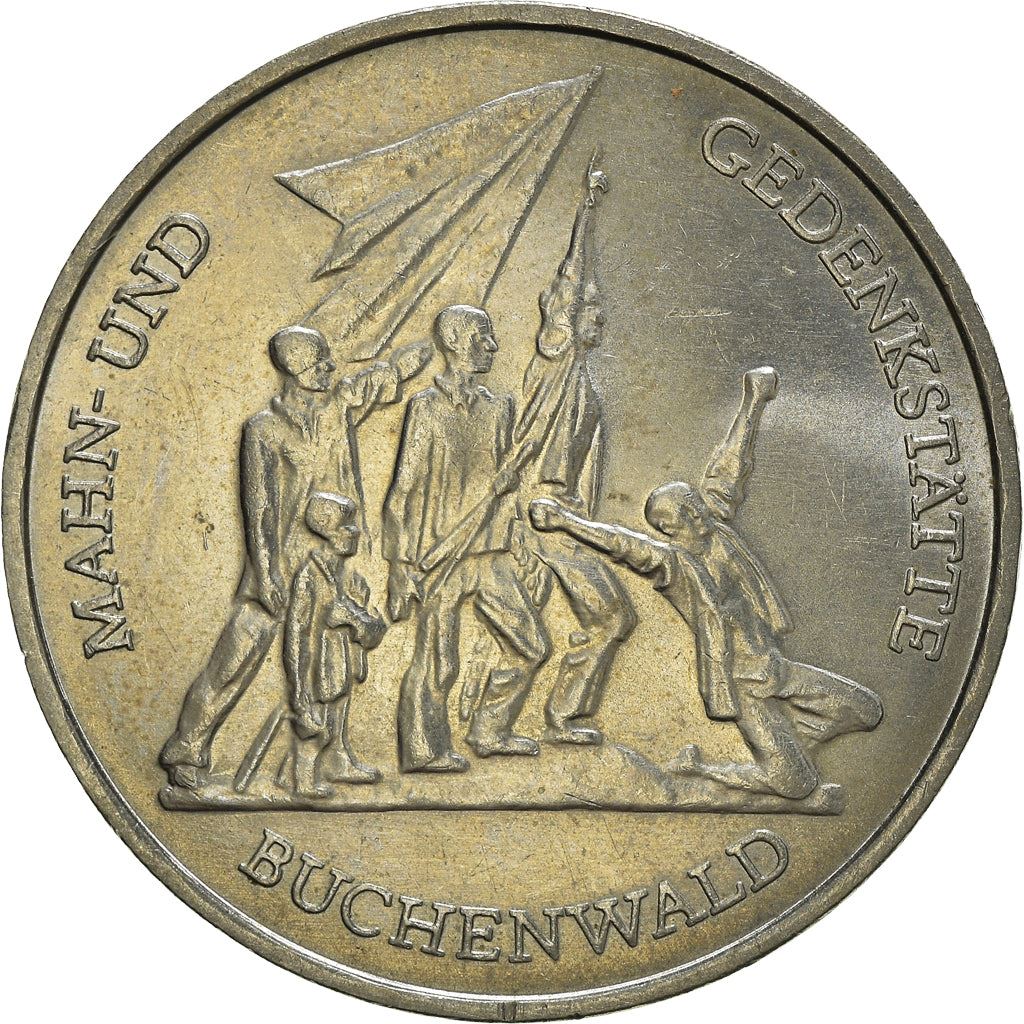 German Democratic Republic 10 Mark Coin | Buchenwald Memorial | KM38 | 1972