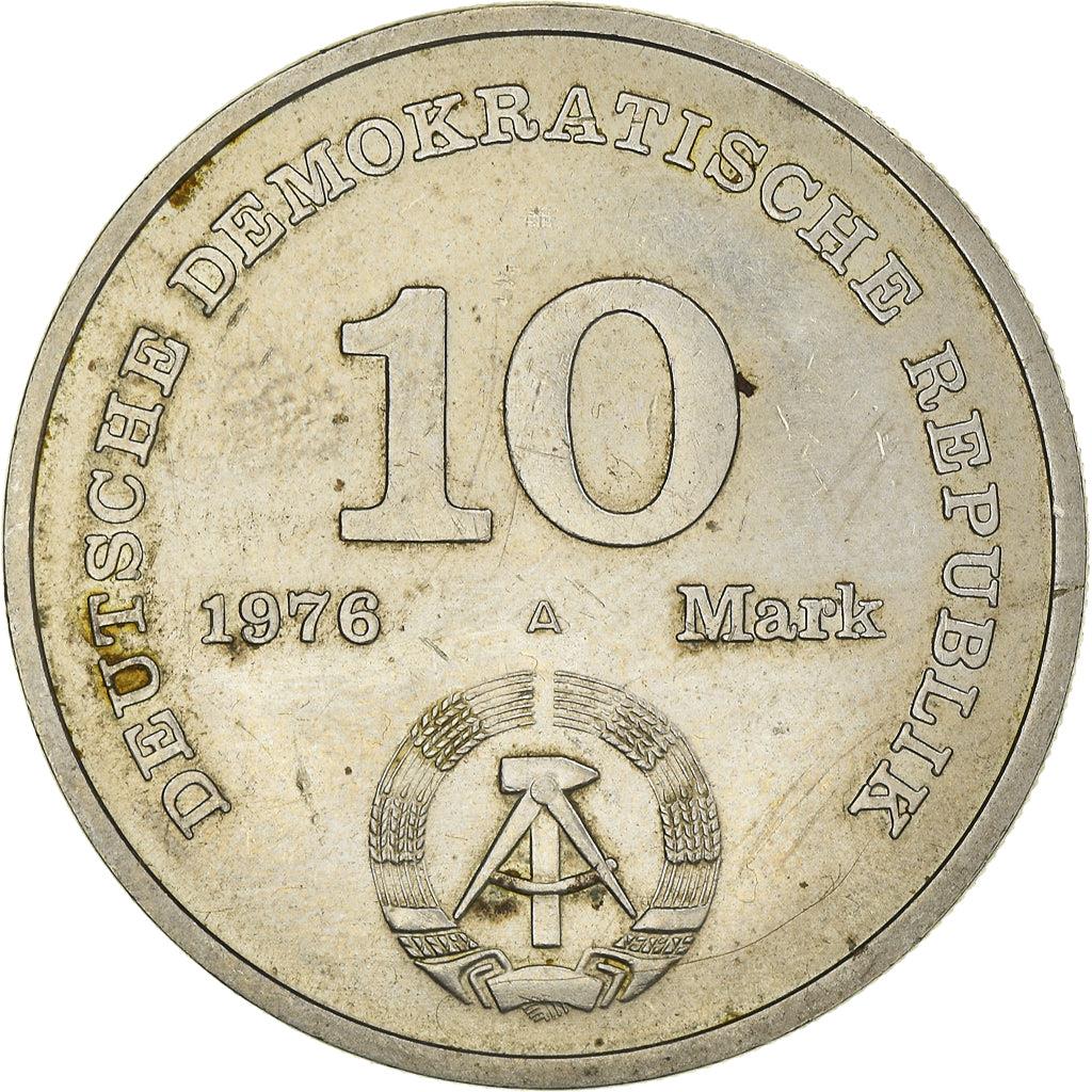 German Democratic Republic 10 Mark Coin | National Army | KM61 | 1976