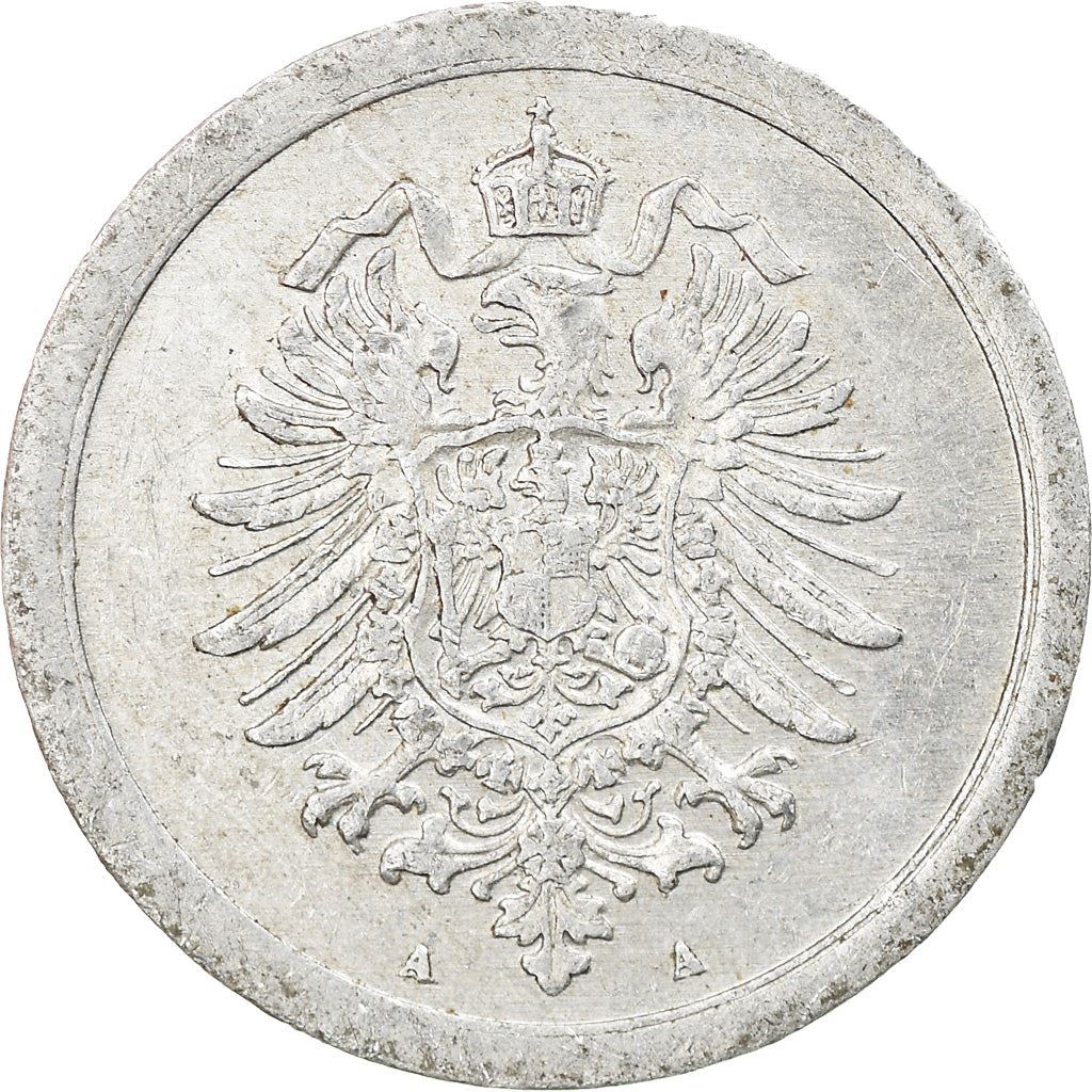 German Empire 1 Pfennig Coin | Deutsches Reich | Wilhelm II | Type 1 | KM24 | 1916 - 1918