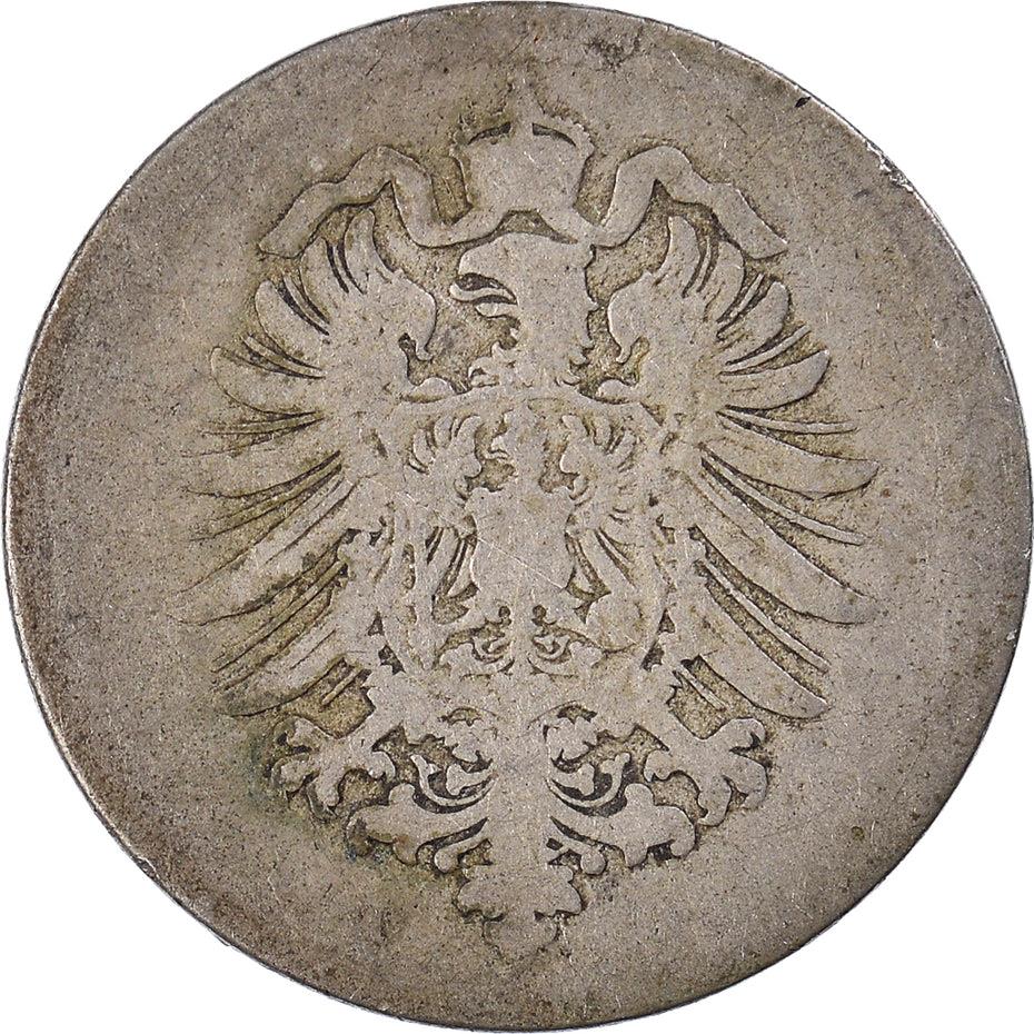 German Empire 10 Pfennig Coin | Deutsches Reich | Wilhelm I Type 1 | KM4 | 1873 - 1889