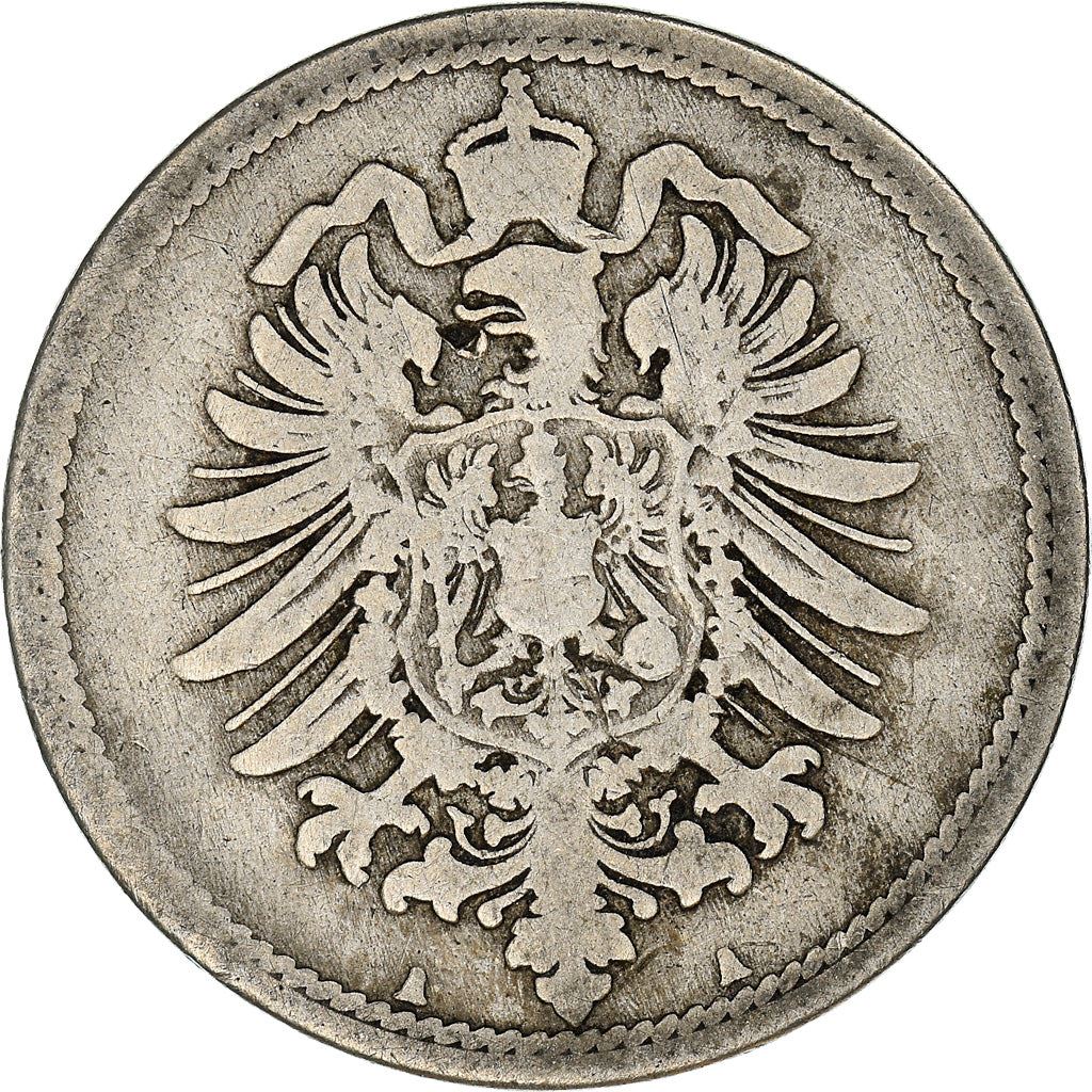 German Empire 10 Pfennig Coin | Deutsches Reich | Wilhelm I Type 1 | KM4 | 1873 - 1889