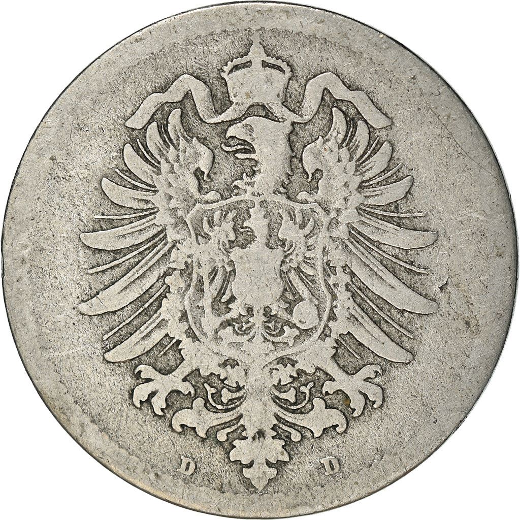 German Empire 10 Pfennig Coin | Deutsches Reich | Wilhelm I Type 1 | KM4 | 1873 - 1889