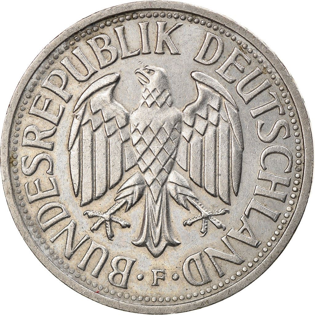 Germany 2 Deutsche Mark Coin | Grape | Rain | Eagle | KM111 | 1951