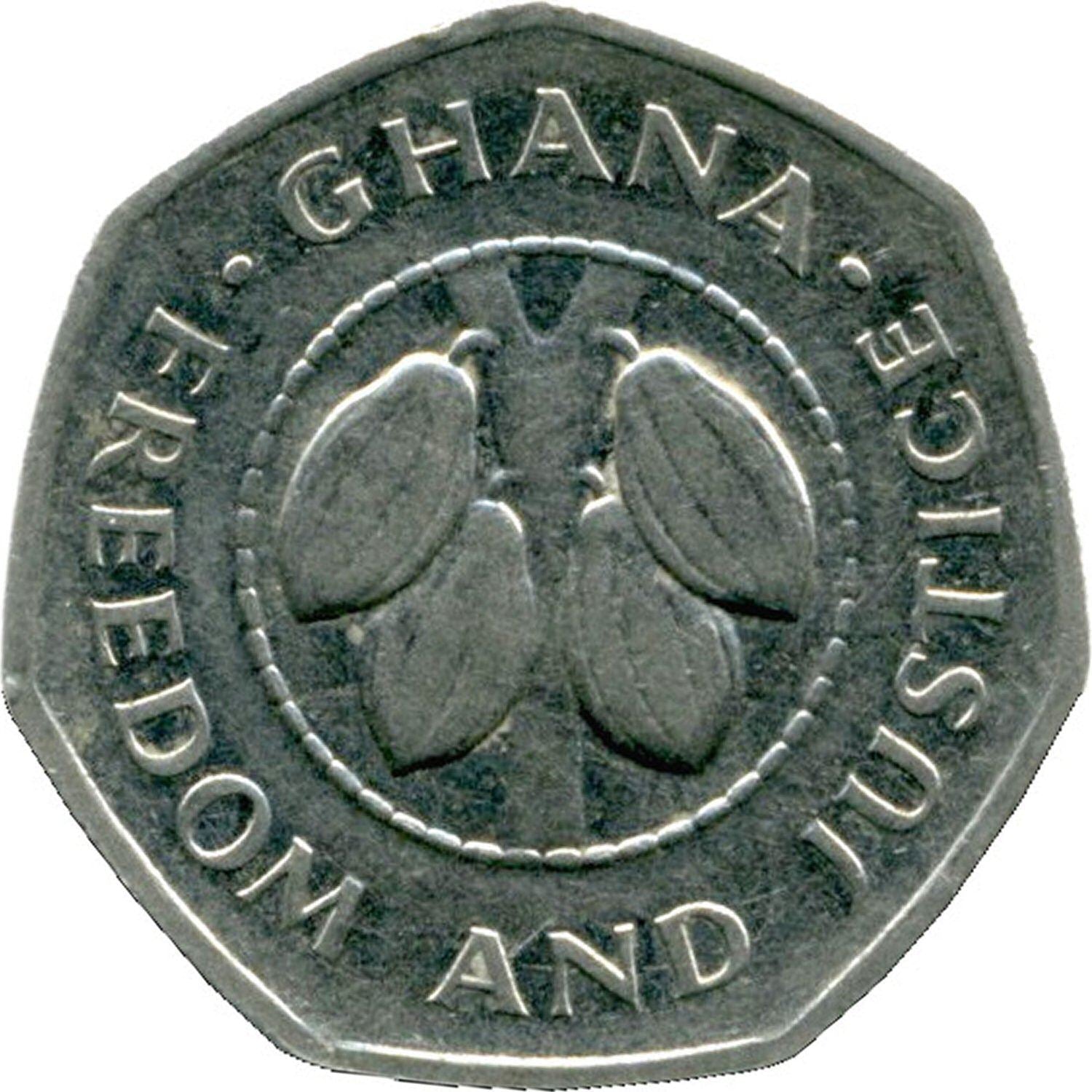 Ghana 10 Cedis Coin | KM29 | 1991