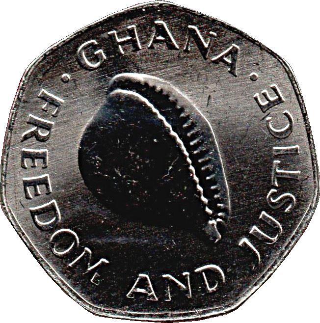 Ghana 200 Cedis Coin | Cowrie shell | KM35 | 1996 - 1998