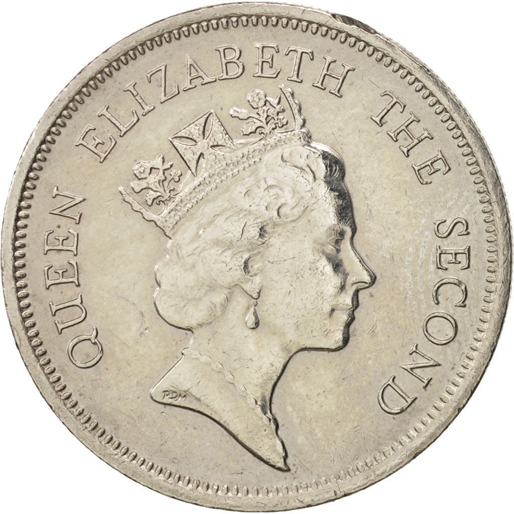 Hong Kong | 1 Dollar Coin | Elizabeth II | Km:63 | 1987 - 1992