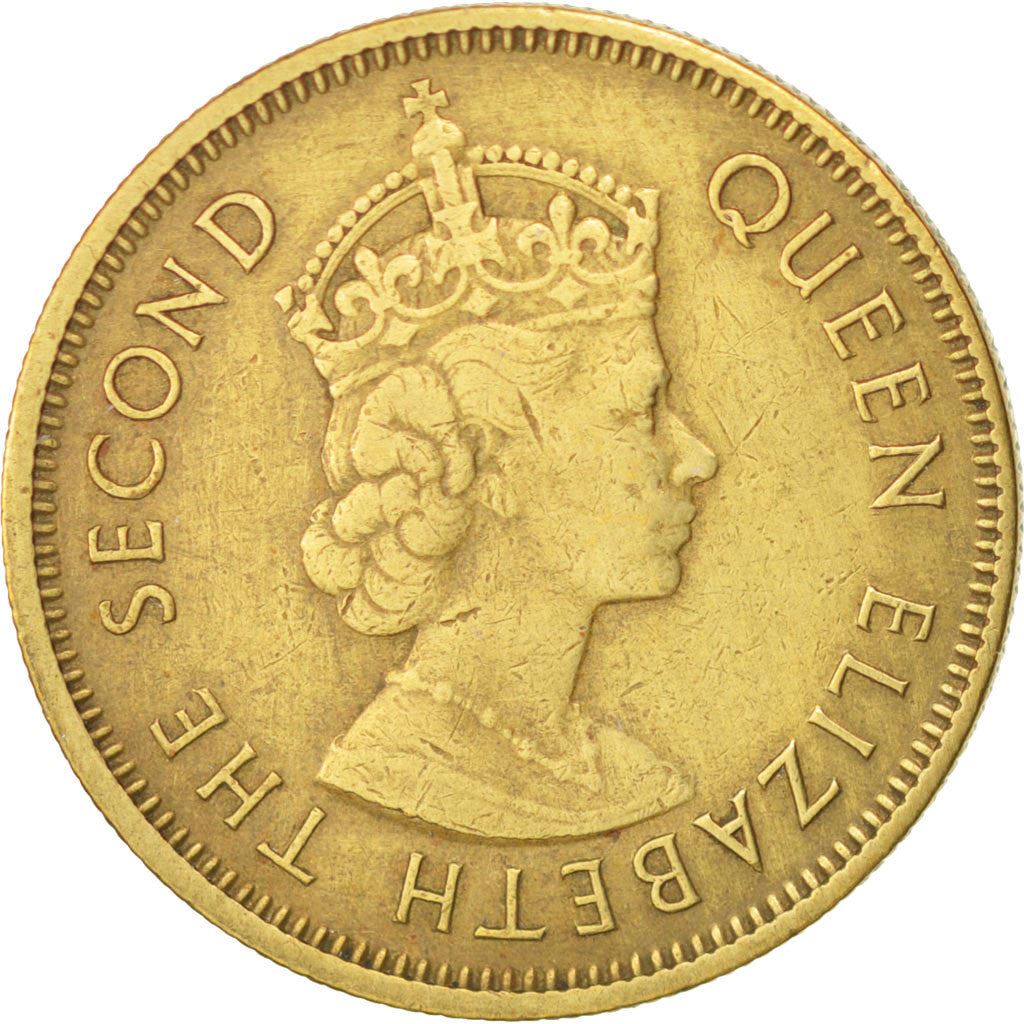 Hong Kong | 10 Cents Coin | Elizabeth II | Km:28.3 | 1971 - 1980