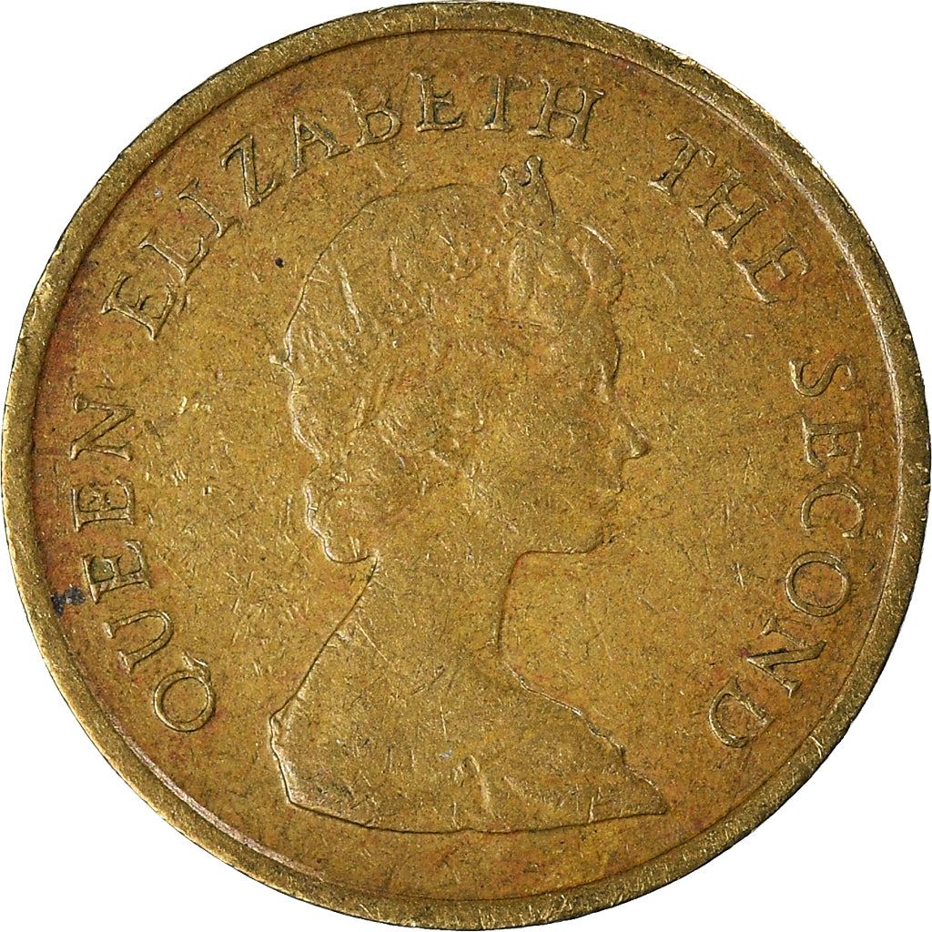 Hong Kong | 10 Cents Coin | Elizabeth II | Km:49 | 1982 - 1984