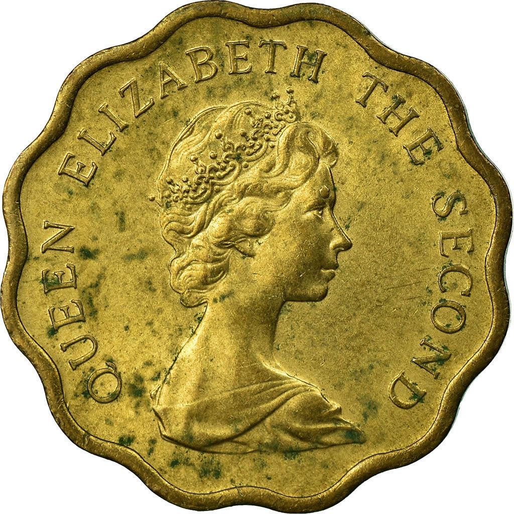 Hong Kong | 20 Cents Coin | Elizabeth II | Km:36 | 1975 - 1983