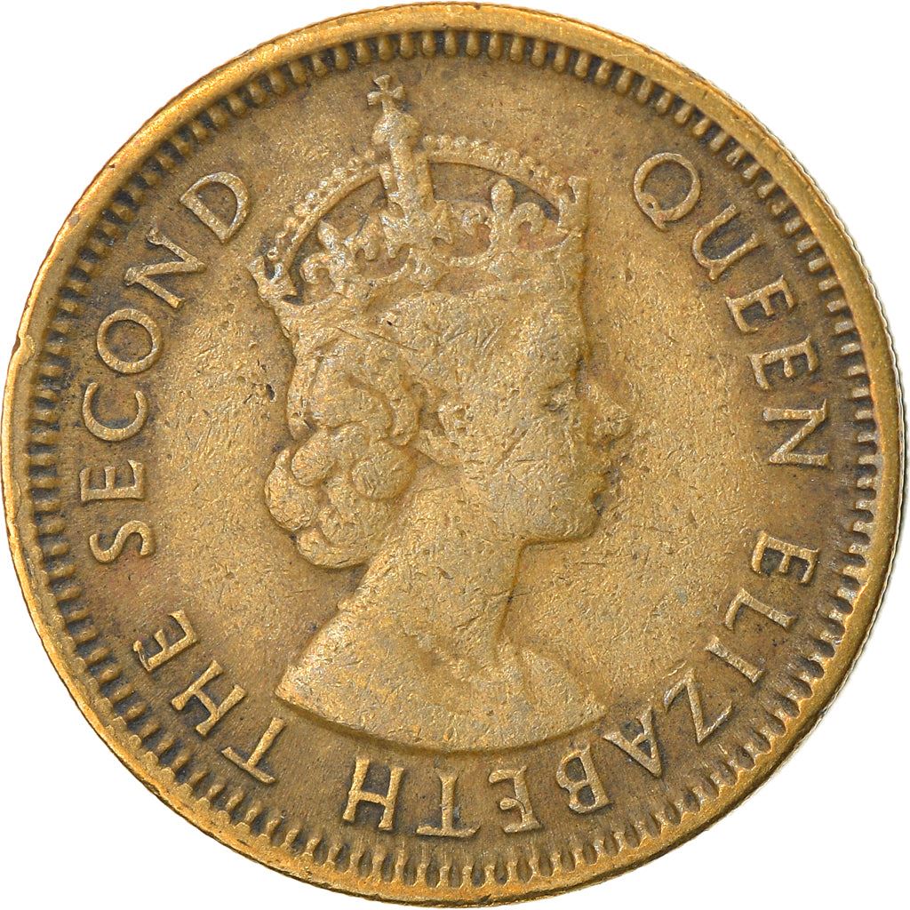 Hong Kong | 5 Cents Coin | Elizabeth II | Km:29.1 | 1958 - 1967