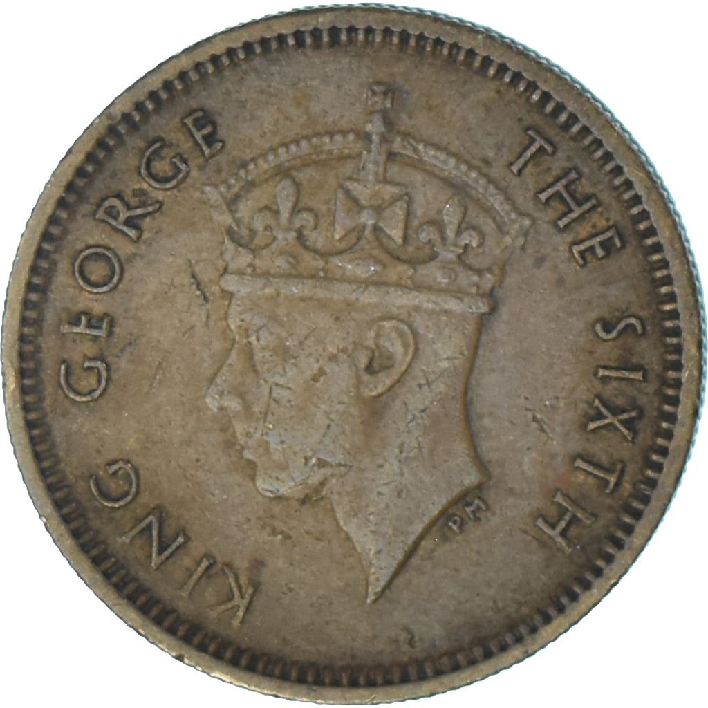 Hong Kong | 5 Cents Coin | George VI | Km:26 | 1949 - 1950