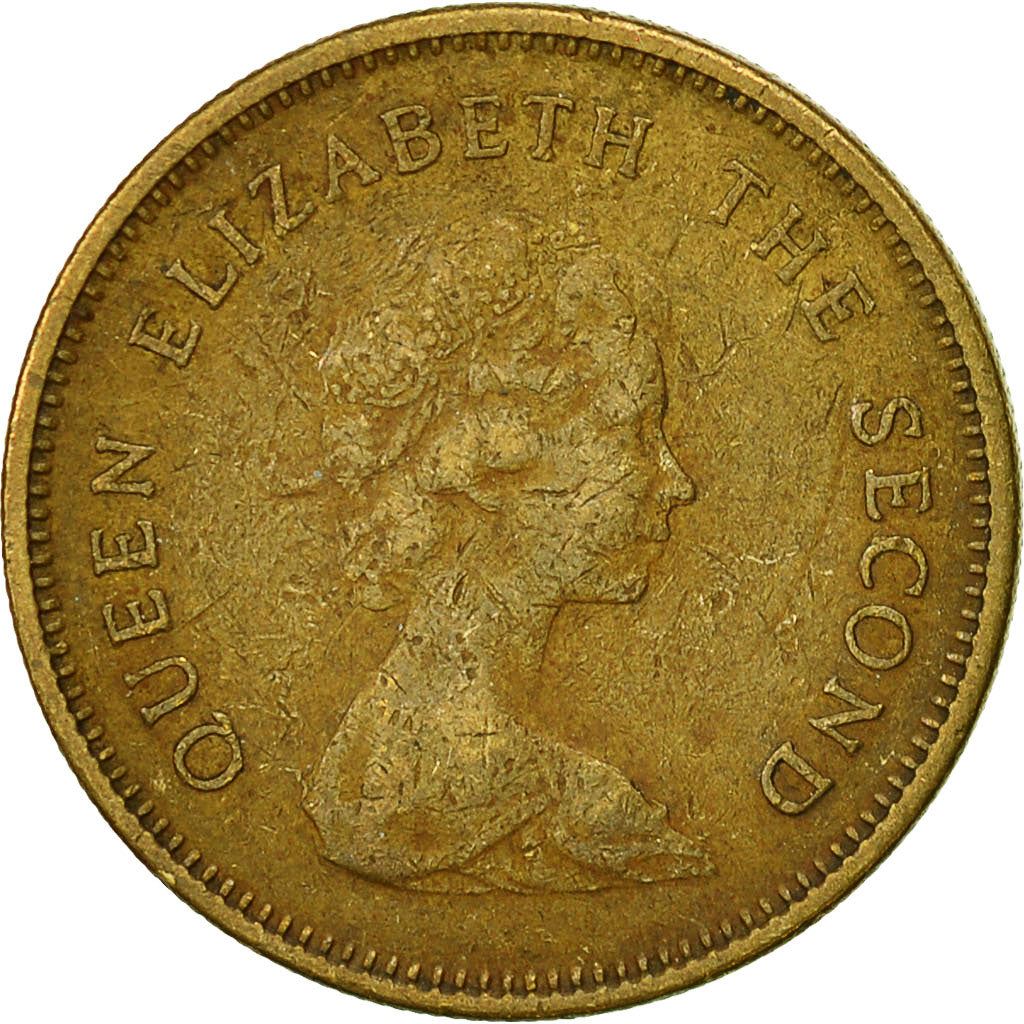 Hong Kong | 50 Cents Coin | Elizabeth II | Km:41 | 1977 - 1980