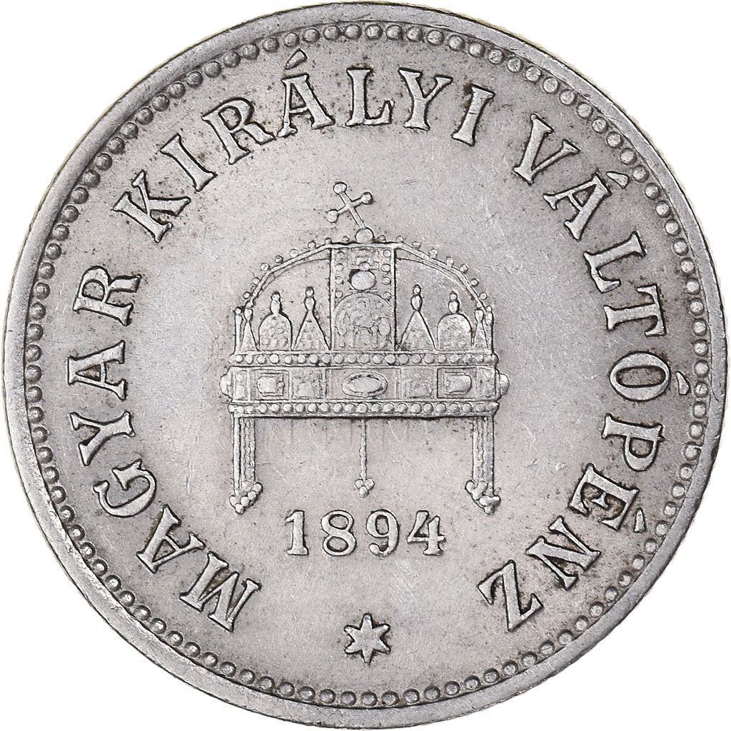 Hungary 10 Filler Coin | Franz Joseph I | Holy Crown | KM482 | 1892 - 1914