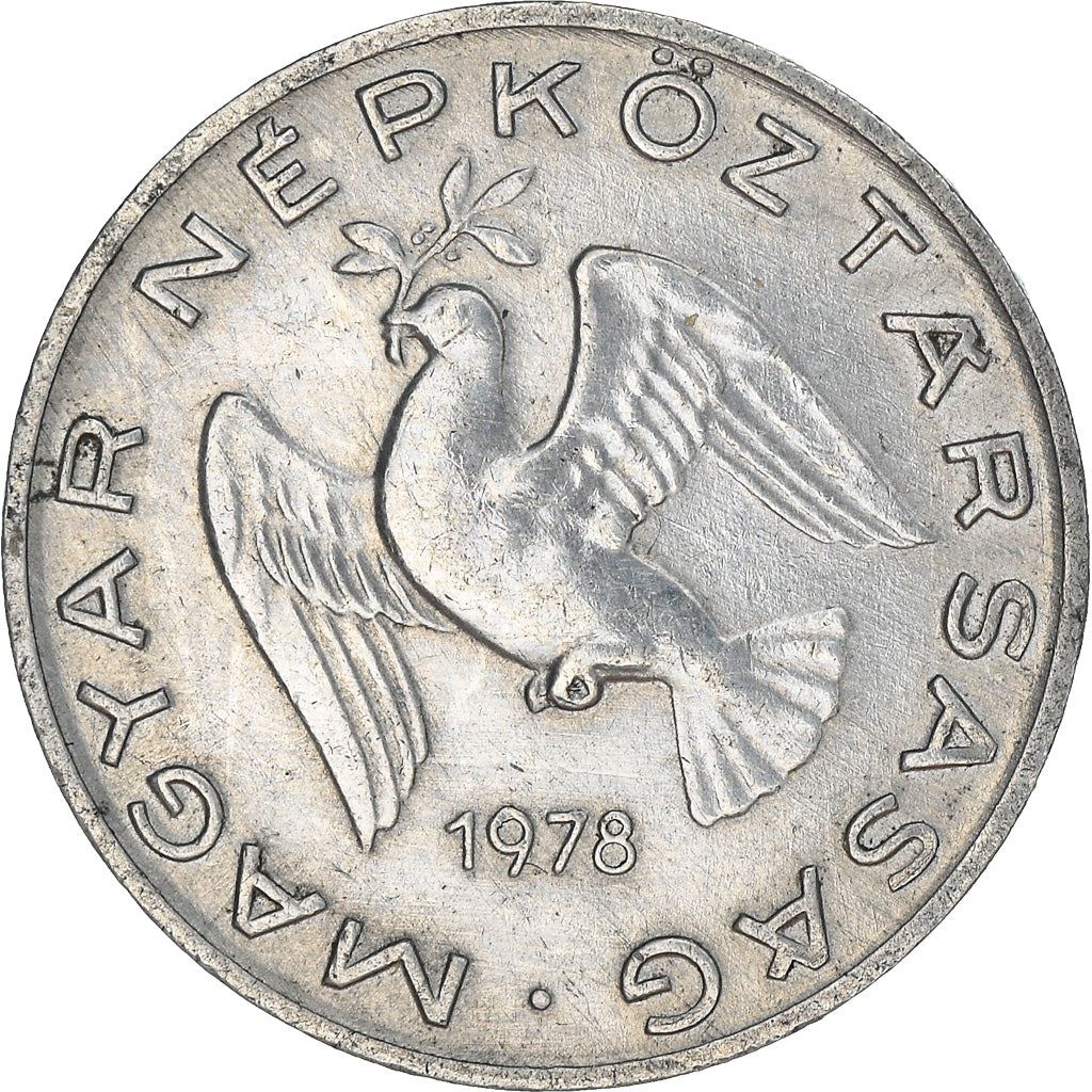 Hungary 10 Filler Coin | Peace Dove | KM572 | 1967 - 1989