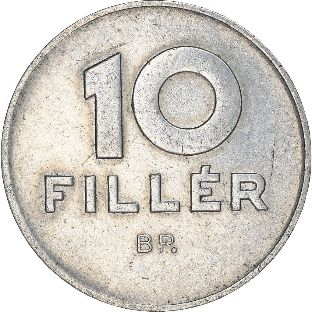 Hungary 10 Filler Coin | Peace Dove | KM572 | 1967 - 1989