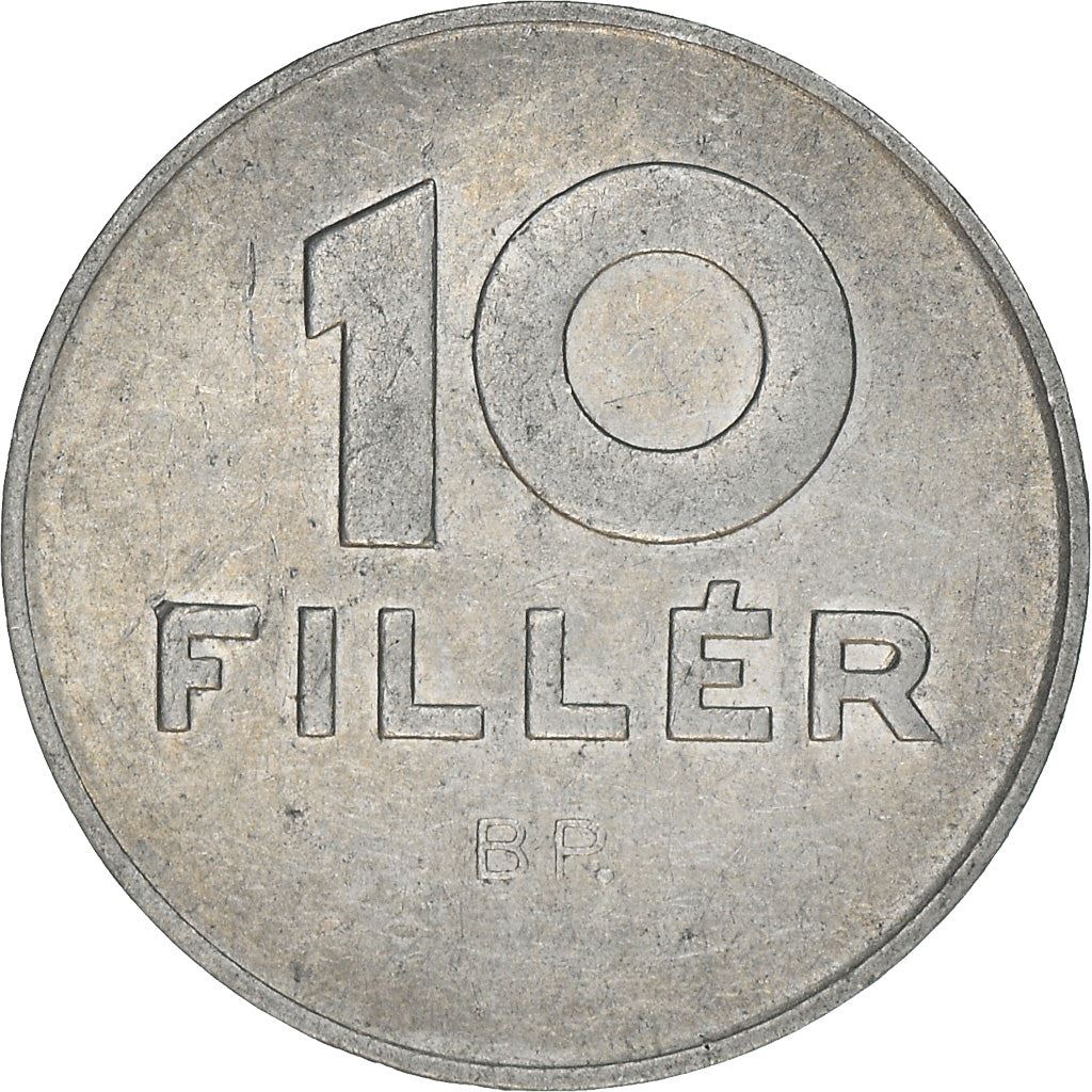 Hungary 10 Filler Coin | Peace Dove | KM572 | 1967 - 1989