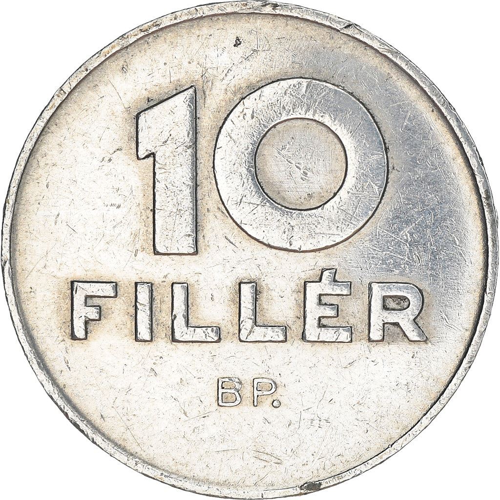 Hungary 10 Filler Coin | Peace Dove | KM572 | 1967 - 1989