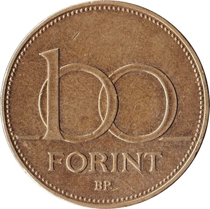 Hungary 100 Forint Coin | KM698 | 1992 - 1998