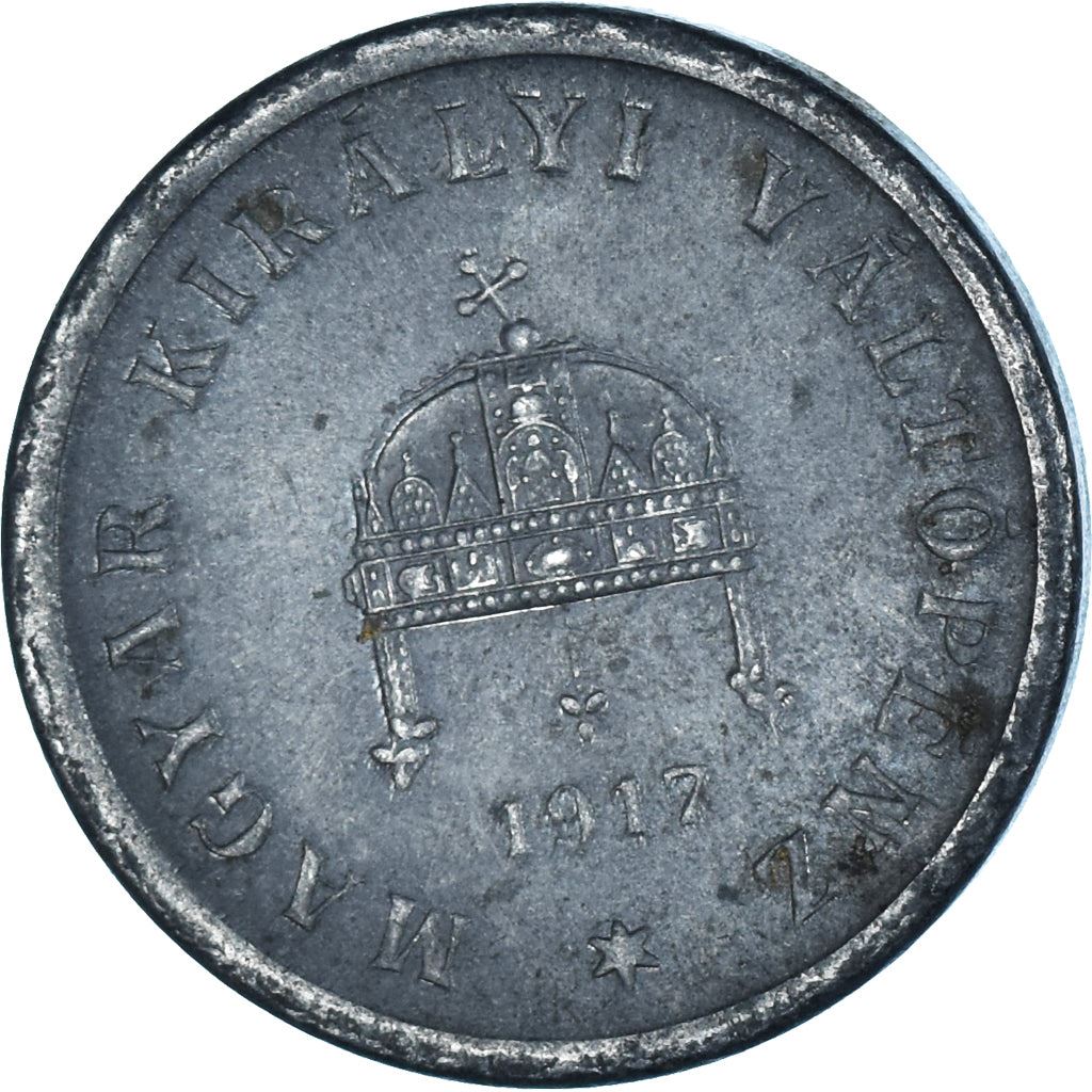 Hungary 2 Filler Coin | Holy Crown | KM497 | 1916 - 1918