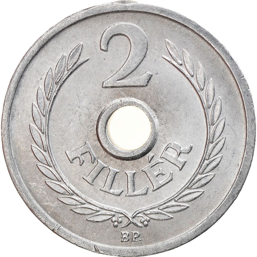 Hungary 2 Filler Coin | KM546 | 1950 - 1989