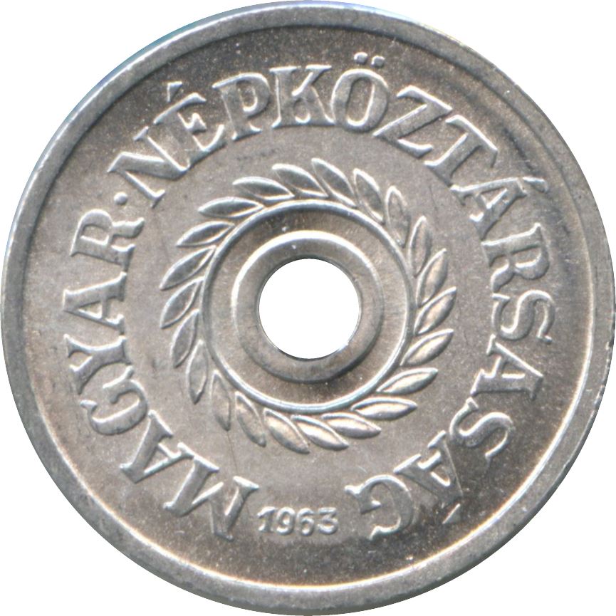 Hungary 2 Filler Coin | KM546 | 1950 - 1989