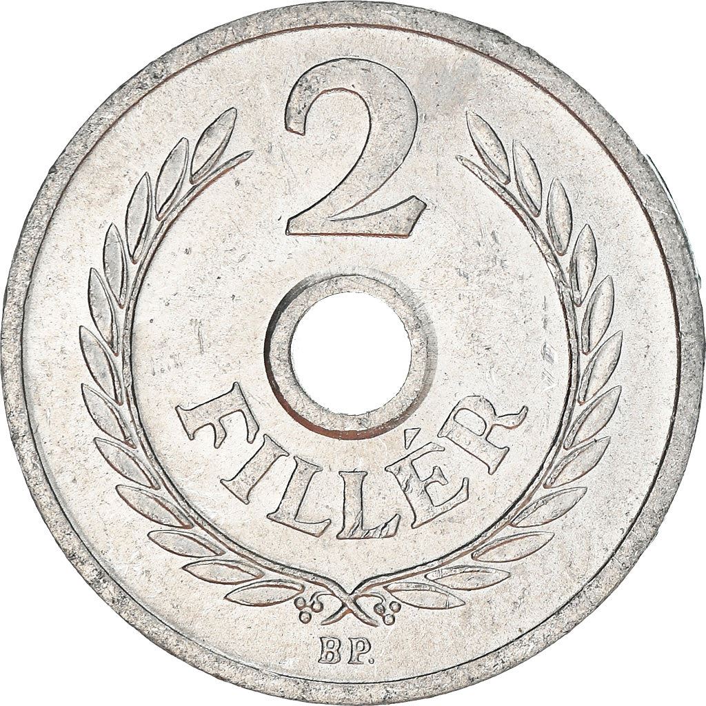 Hungary 2 Filler Coin | KM546 | 1950 - 1989