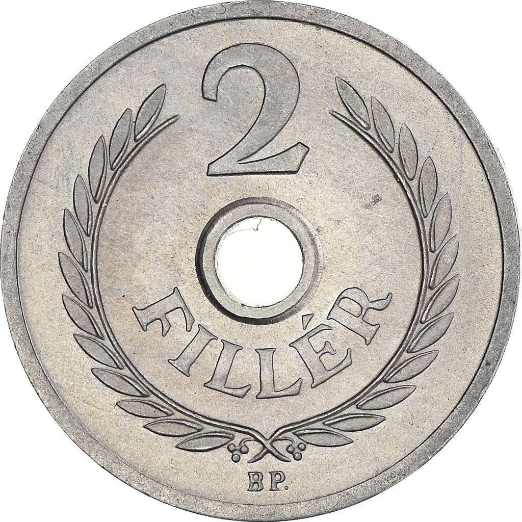 Hungary 2 Filler Coin | KM546 | 1950 - 1989