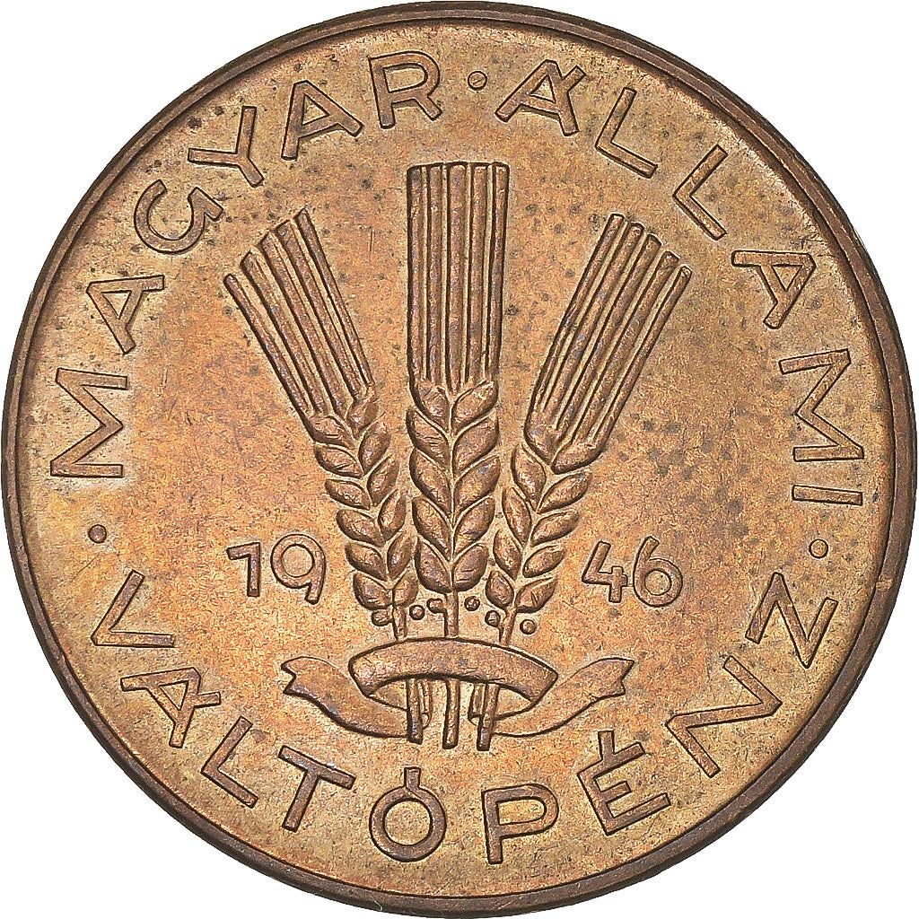 Hungary | 20 Filler Coin | KM531 | 1946 - 1950