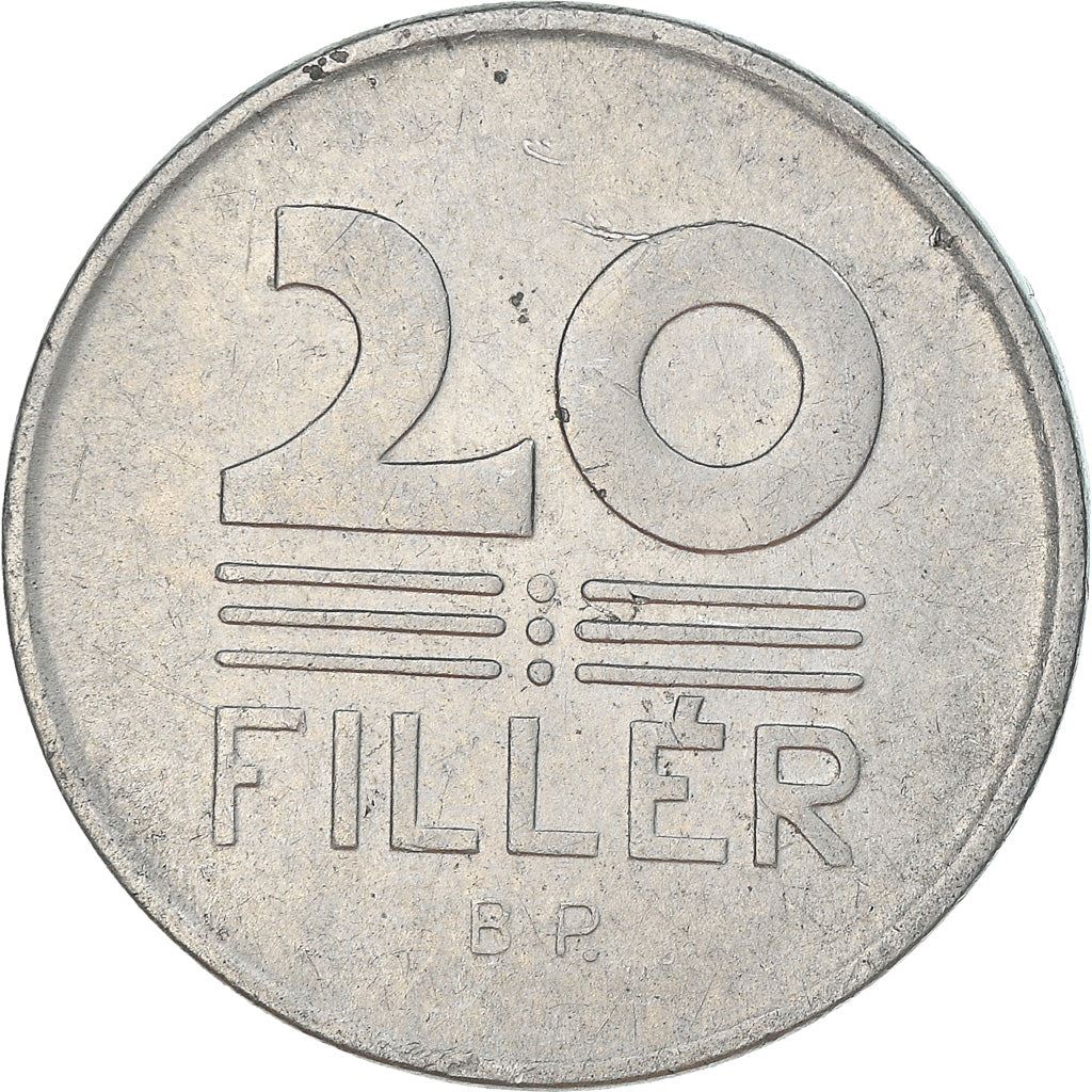 Hungary 20 Filler Coin | KM550 | 1953 - 1966