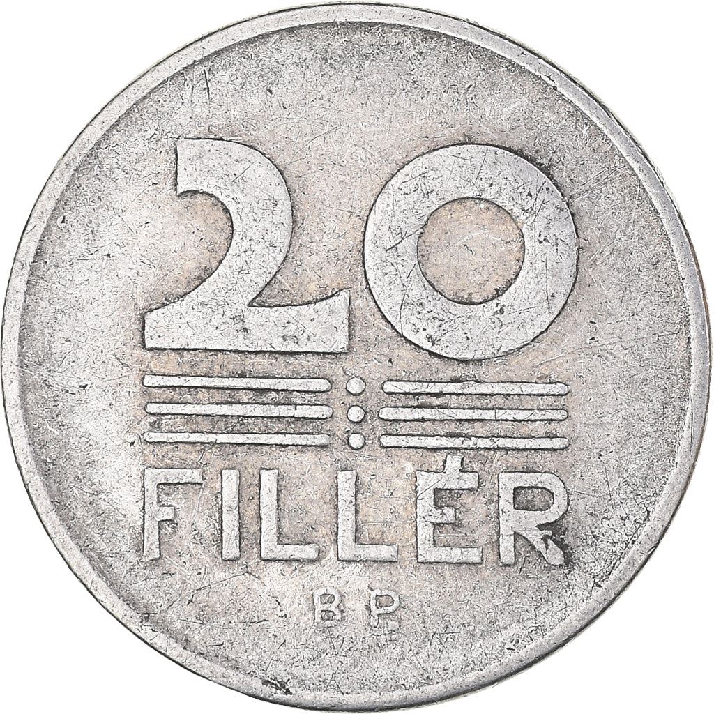 Hungary 20 Filler Coin | KM550 | 1953 - 1966