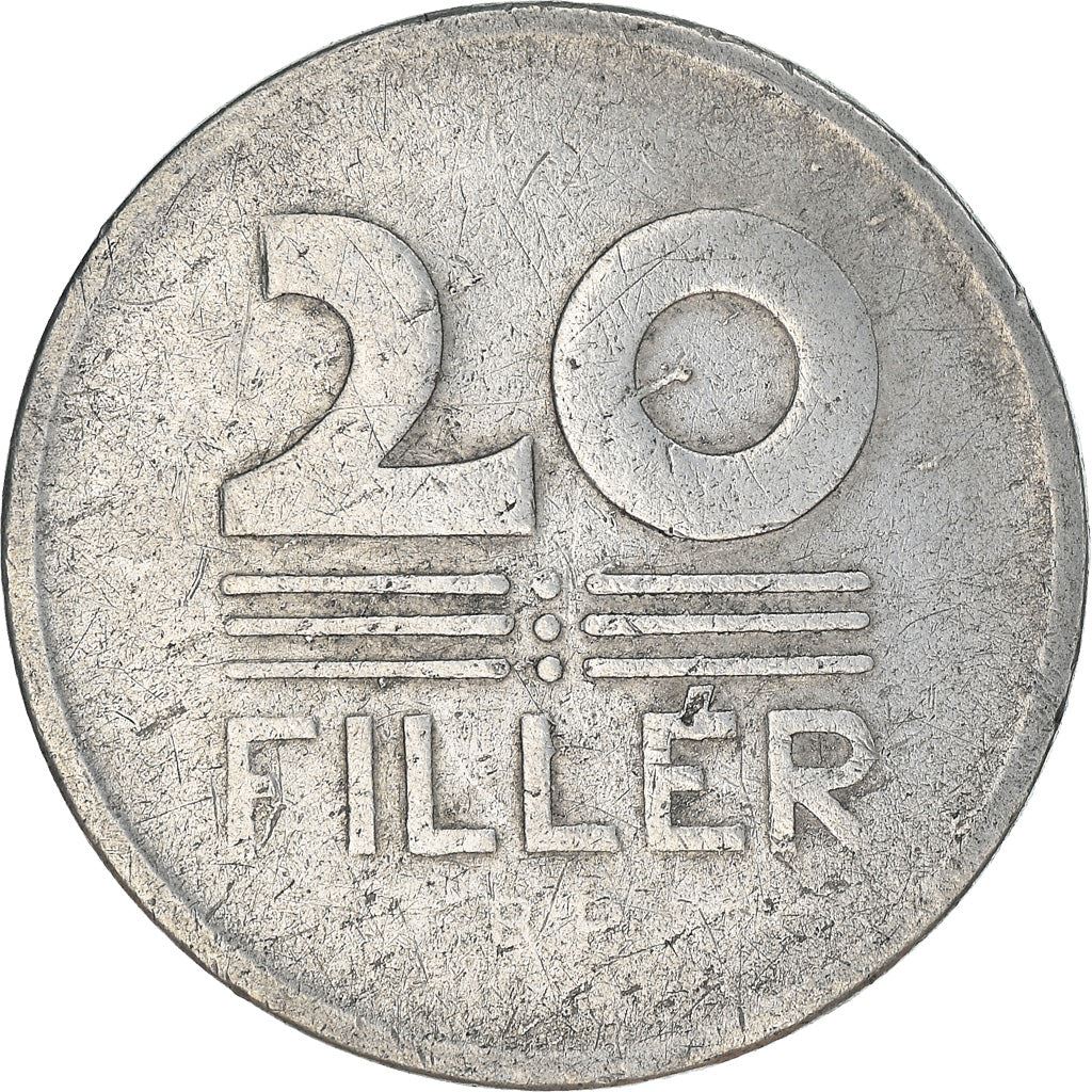 Hungary 20 Filler Coin | KM550 | 1953 - 1966