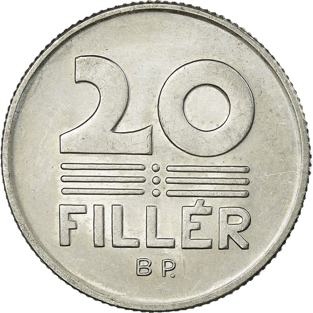 Hungary 20 Filler Coin | KM573 | 1967 - 1989