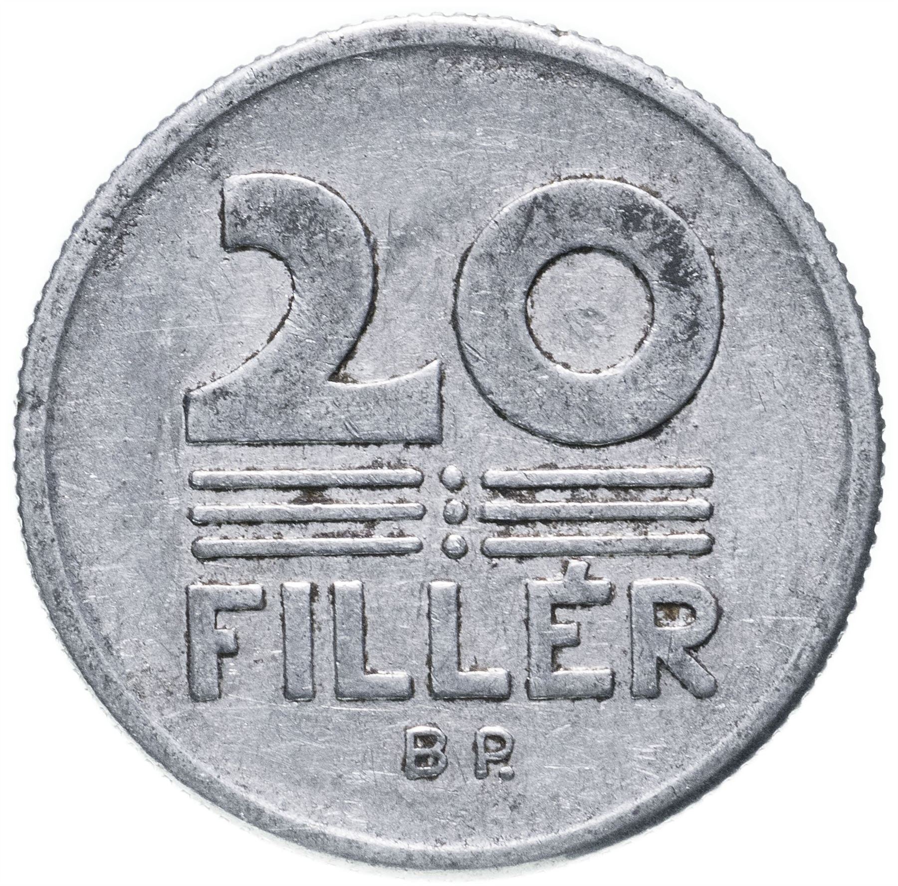 Hungary 20 Filler Coin | KM573 | 1967 - 1989