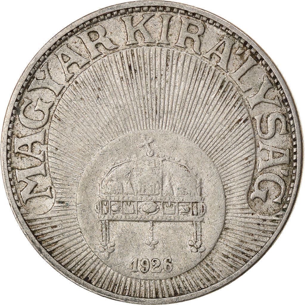 Hungary 20 Filler Coin | Miklos Horthy | Saint Stephen Crown | KM508 | 1926 - 1940