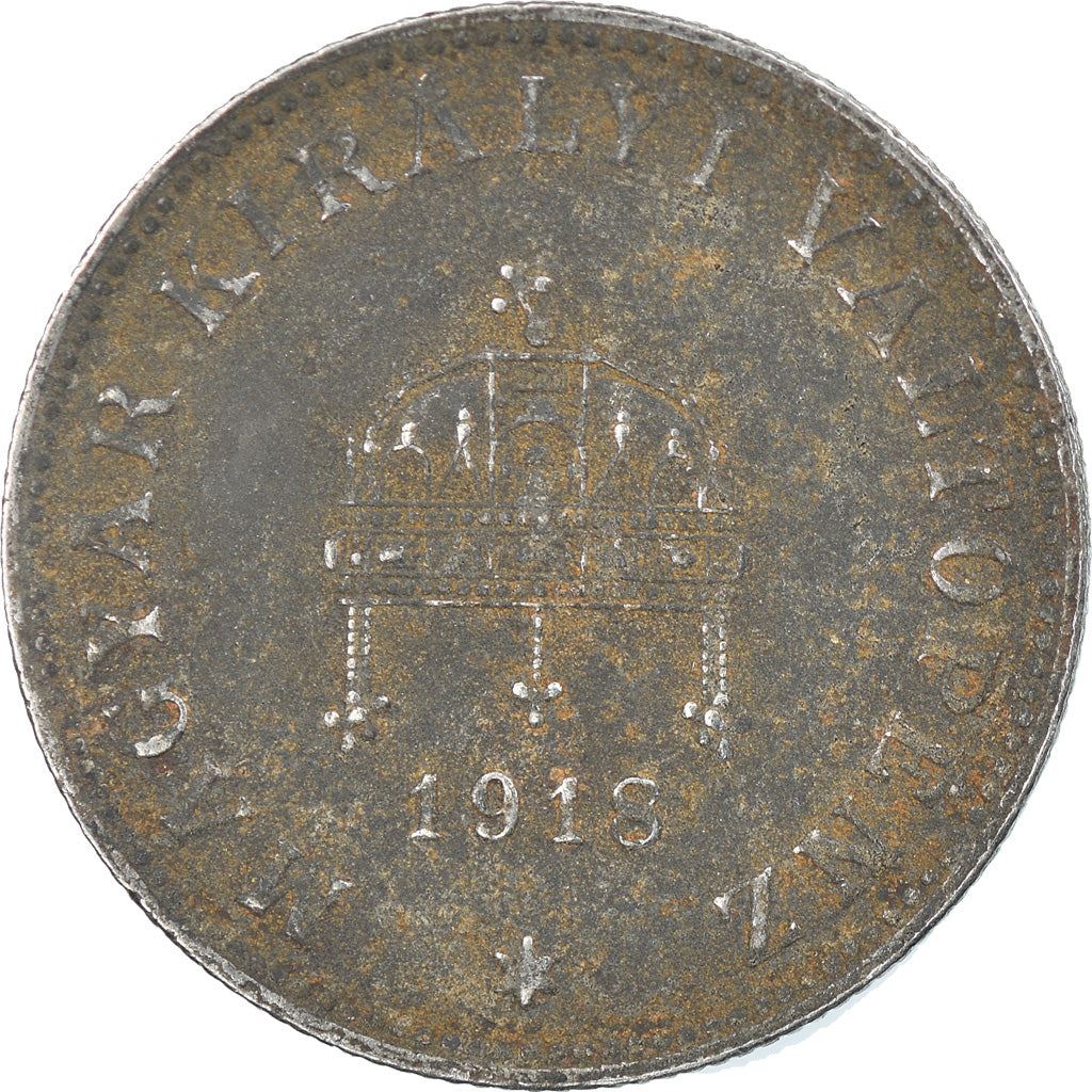 Hungary 20 Filler Coin | Saint Stephen Crown | KM498 | 1916 - 1922