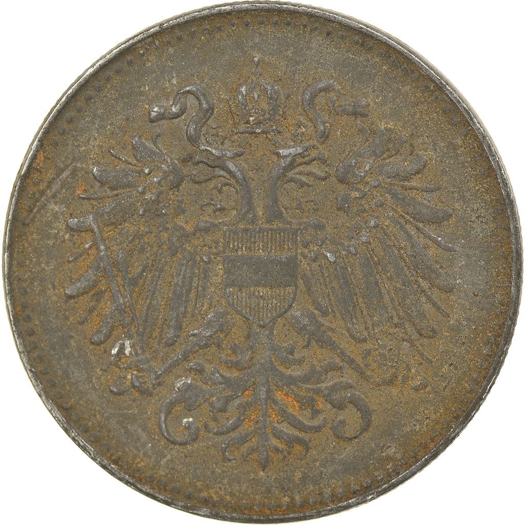 Hungary 20 Filler Coin | Saint Stephen Crown | KM498 | 1916 - 1922