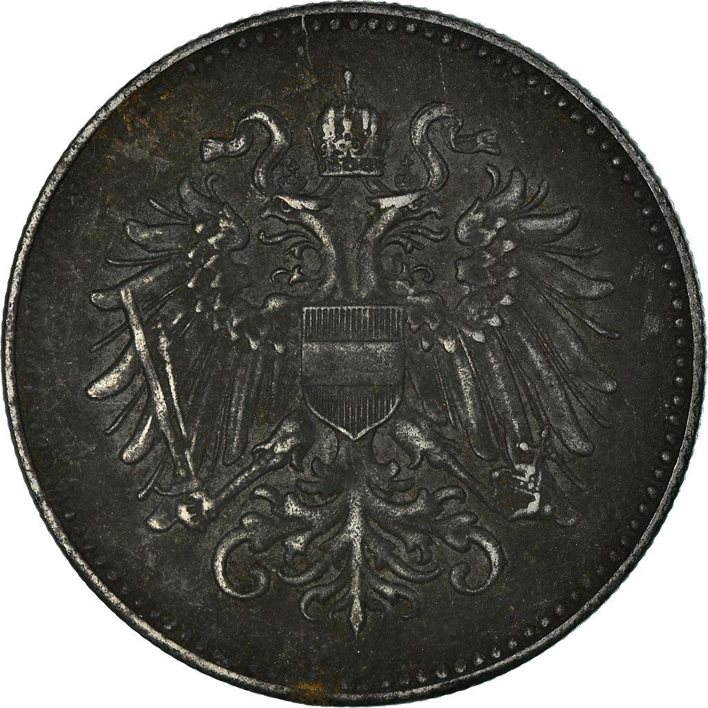 Hungary 20 Filler Coin | Saint Stephen Crown | KM498 | 1916 - 1922