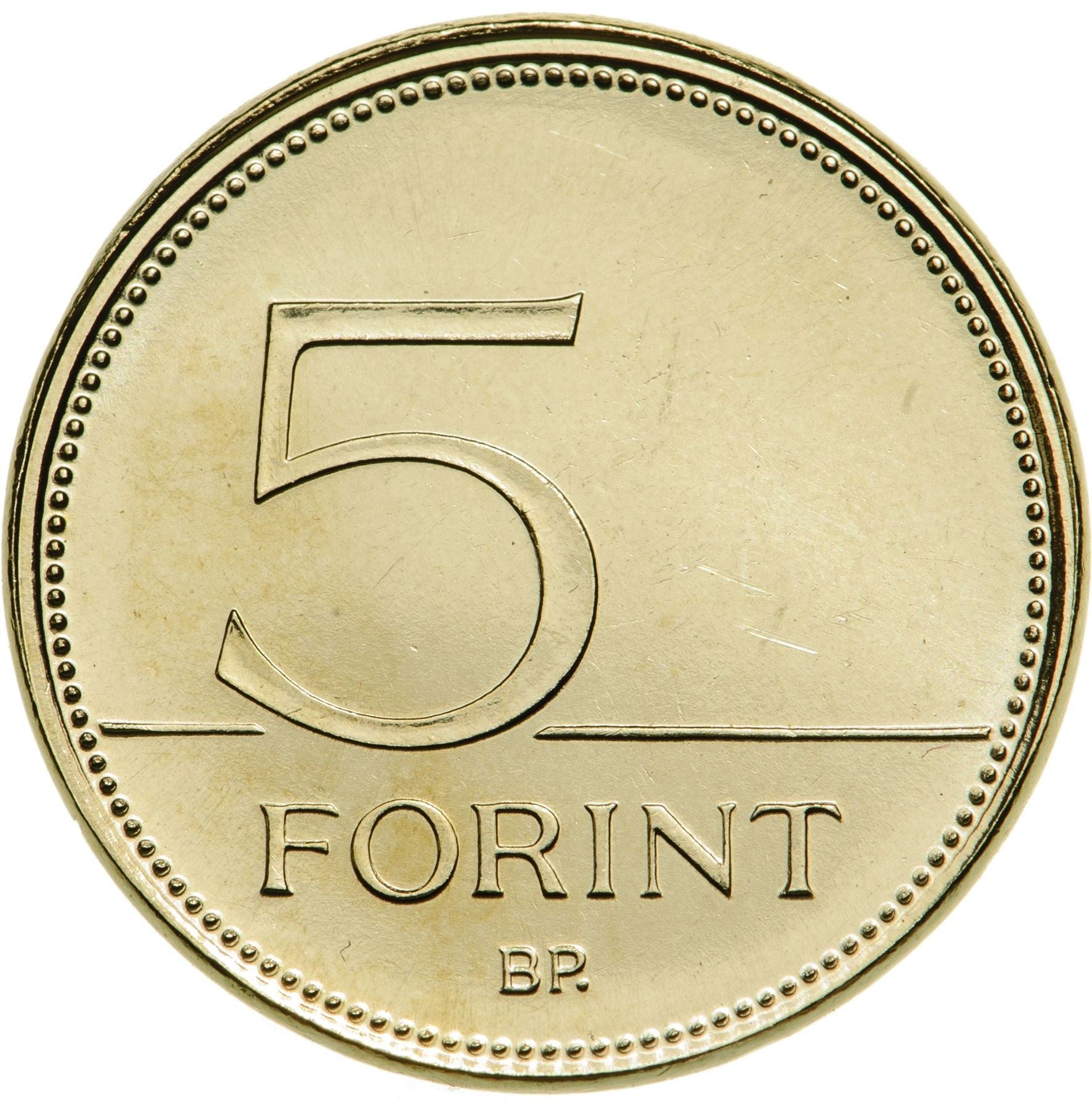 Hungary | 5 Forint Coin | 75 Years of the Forint - F | KM1014 | 2021