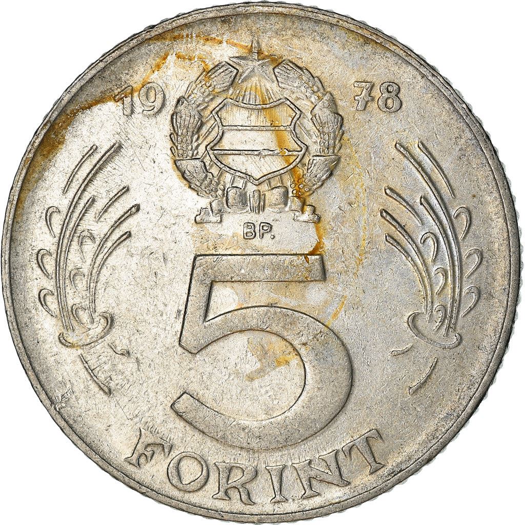 Hungary 5 Forint Coin | Lajos Kossuth | KM594 | 1971 - 1982