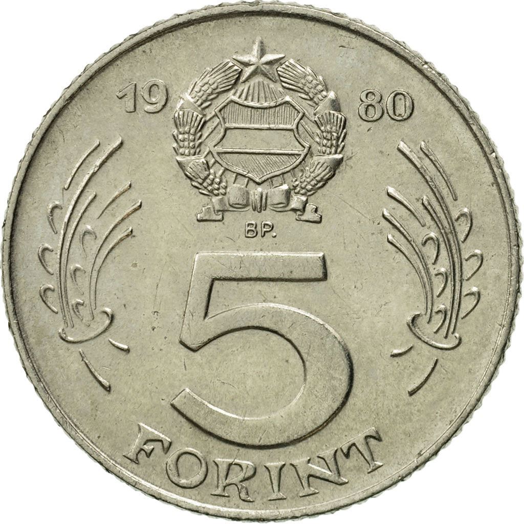 Hungary 5 Forint Coin | Lajos Kossuth | KM594 | 1971 - 1982