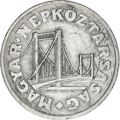 Hungary 50 Filler Coin | Elisabeth Bridge | Budapest | KM574 | 1967 - 1989