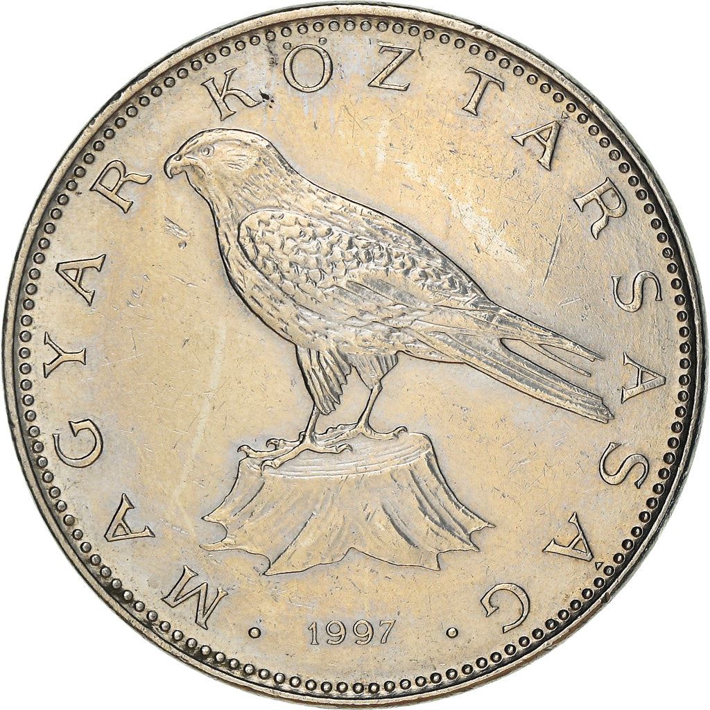 Hungary 50 Forint Coin | Saker Falcon | KM697 | 1992 - 2011